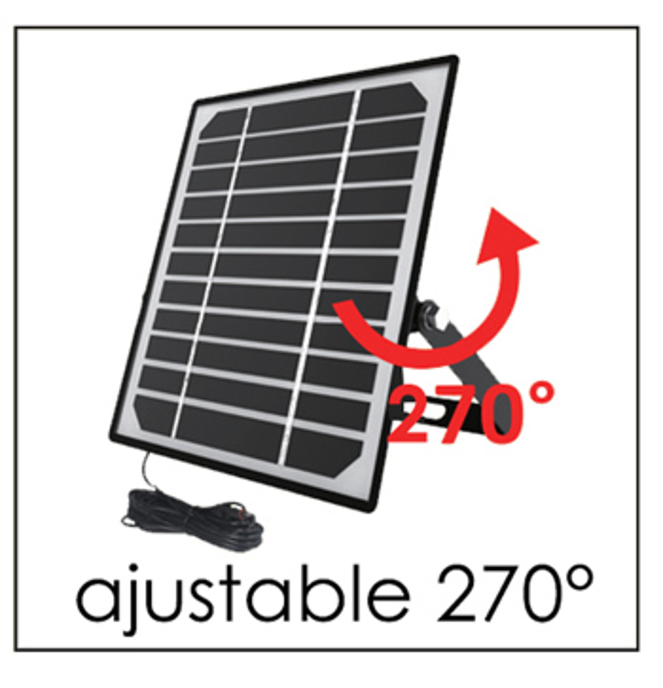 Projecteur solaire 30W